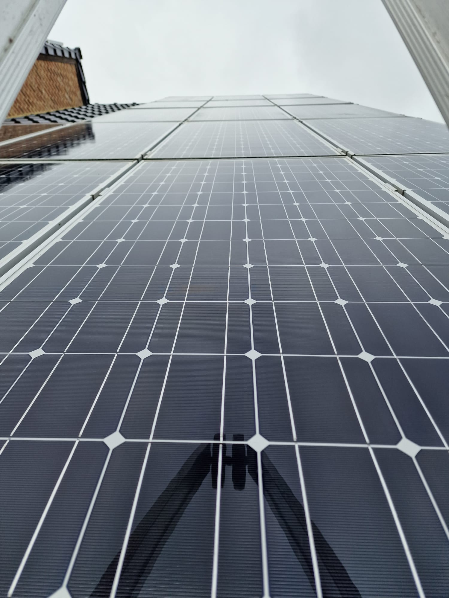 Zonnepanelen reinigen